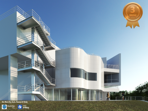 Art work rendered by Arch.                                     Ramzi Al Refai 